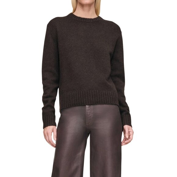 54. DL1961 Crewneck Umber Knit Yak Wool Sweater $359 NWOT Small - Picture 1 of 5